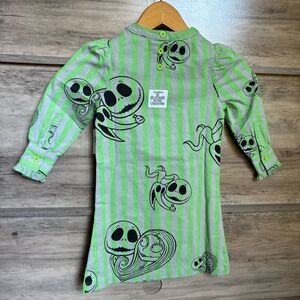 Disney Girls 2T Nightmare Before Christmas Jack Skellington Dress Halloween